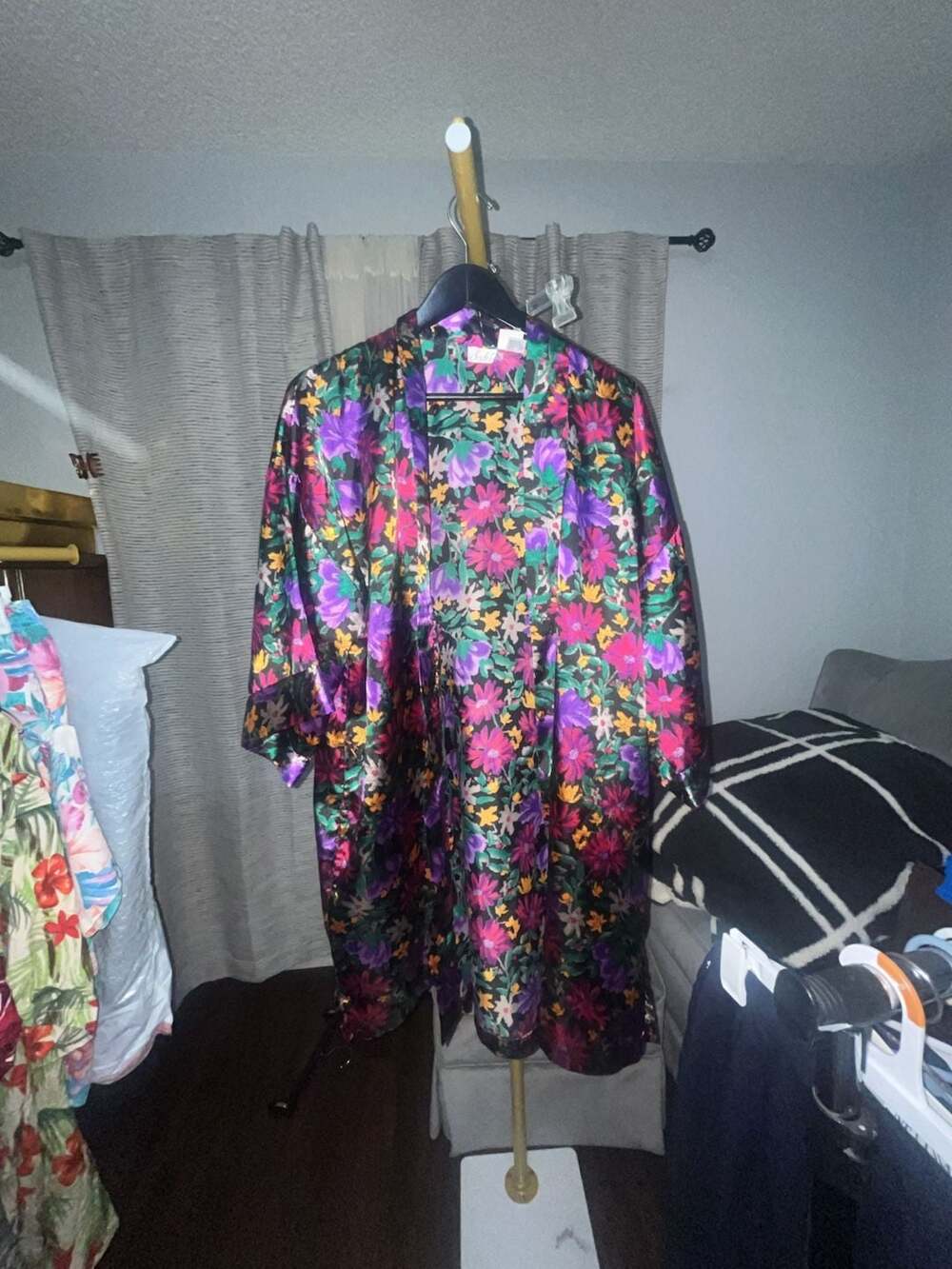 Sedu Vintage Floral Kimono Robe